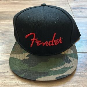 Fender Camo Flatbill Hat